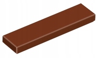 

Lego 2431 tile płytka 1x4 brązowy 1 szt N