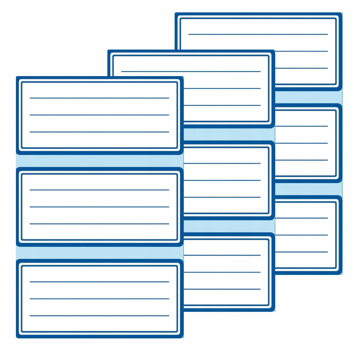 

Naklejki na zeszyty i podręczniki 9 sztuk, Herlitz