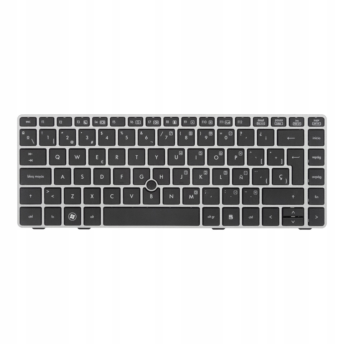 Klávesnice Hp 642760-071 635768-071 Spanish Qwerty pro Elitebook 8460P