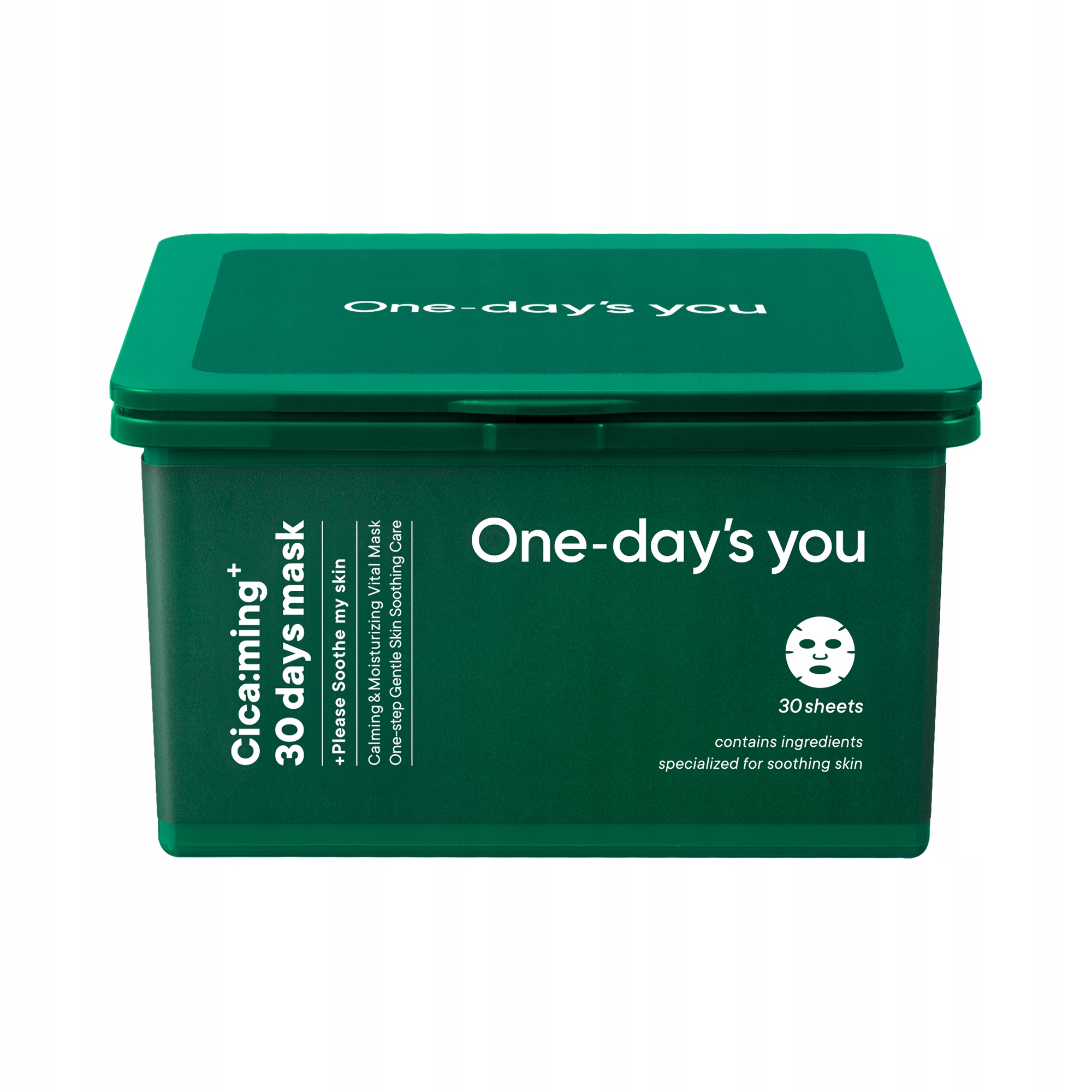 One-day's You Cica:ming 30 Days Kojące maski w płachcie 30 szt