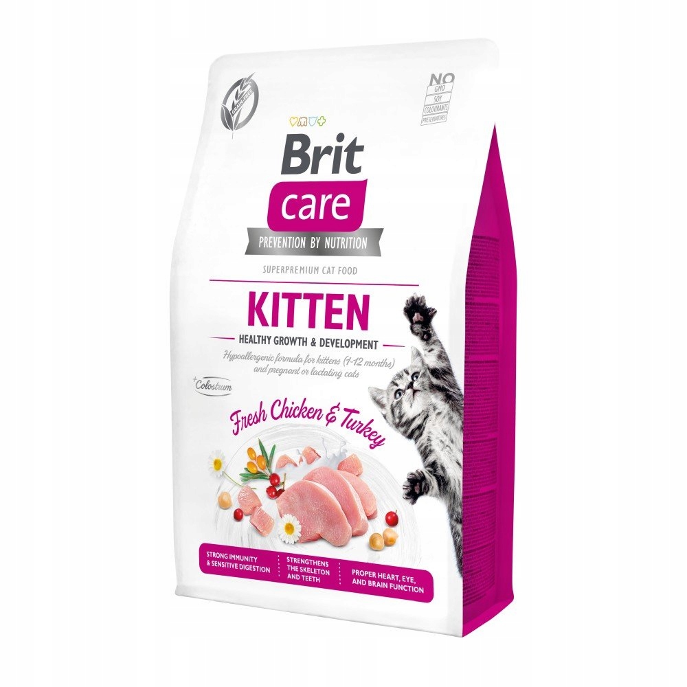 Levně Brit Care Cat Grain Free Kitten Healthy Growth 2 kg