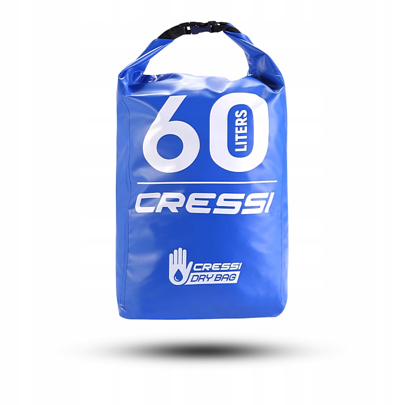 Wodoodporny suchy worek Plecak Torba Cressi Dry Bag 60L Backpack Blue