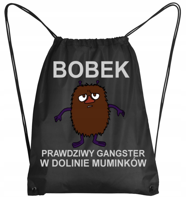 

3054 Plecak Worek Szkolny Muminki Bobek Gangster