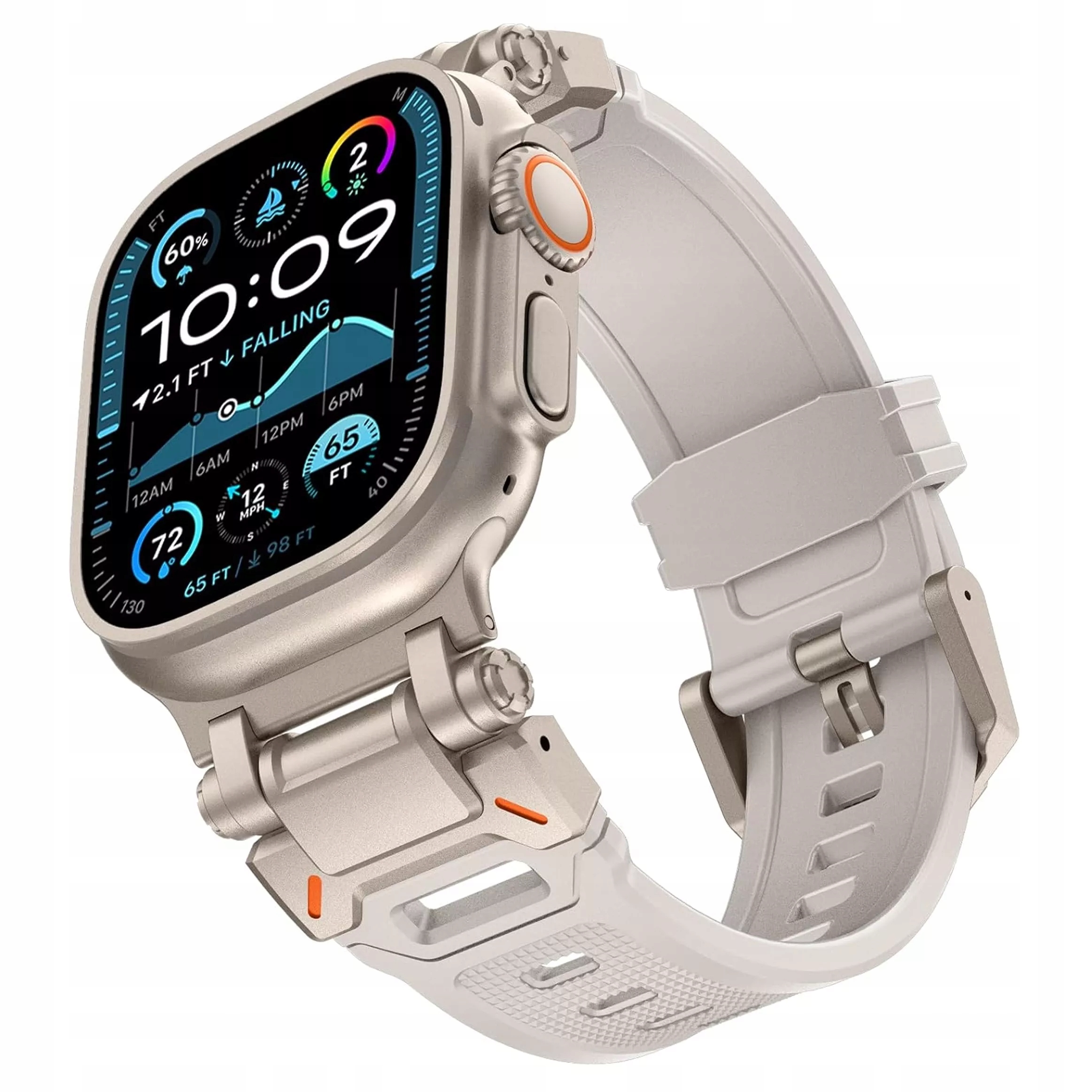 Pásek Alogy Náramek pro Apple Watch 10/9/8/7/SE/6/5/4/Ultra 49/46/45/44 mm