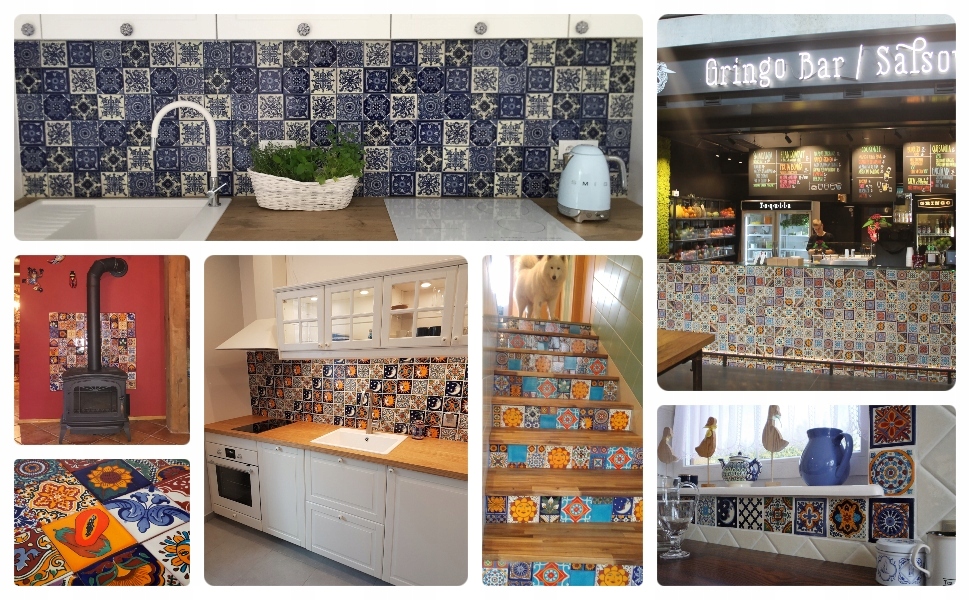 Płytka Meksykańska Z Reliefem-Seria Catrina-Fiesta Grubość 7 mm