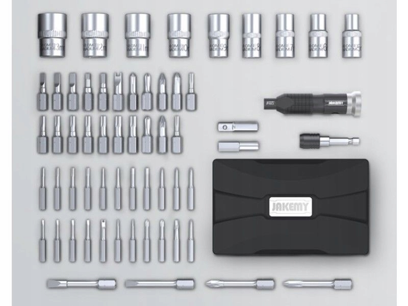 Zestaw narzędzi precyzyjnych 60 w 1 JAKEMY Model JM-6125