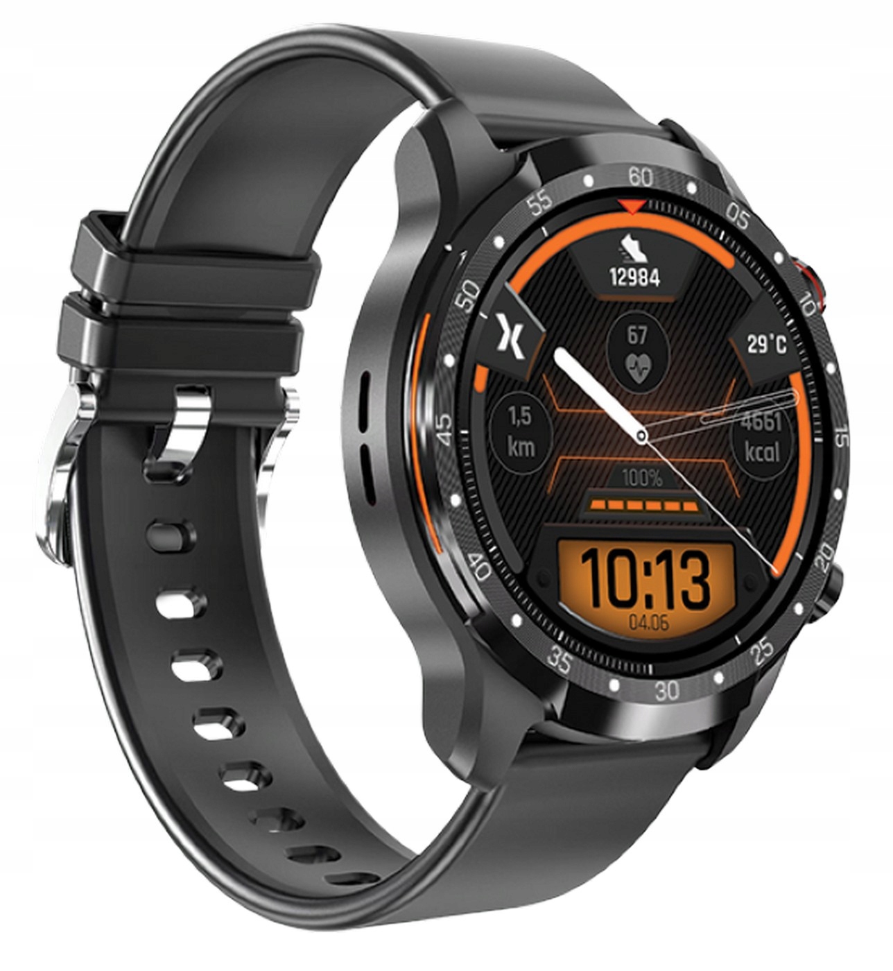 Smartwatch Maxcom FW01 Uran eSIM Czarny