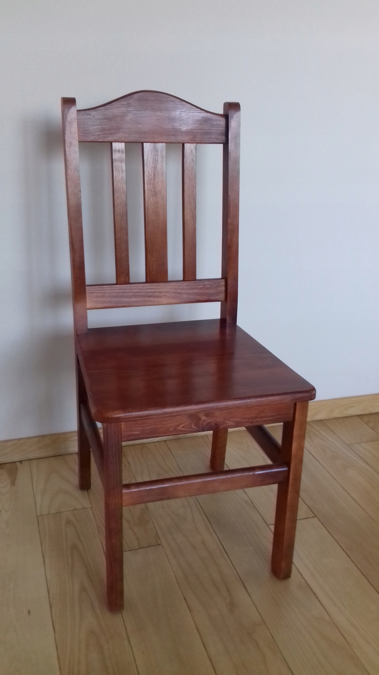 DUŻE SOLIDNE Krzesło drewniane KRZESŁA sosnowe solidne drewniane taborety Marka inny