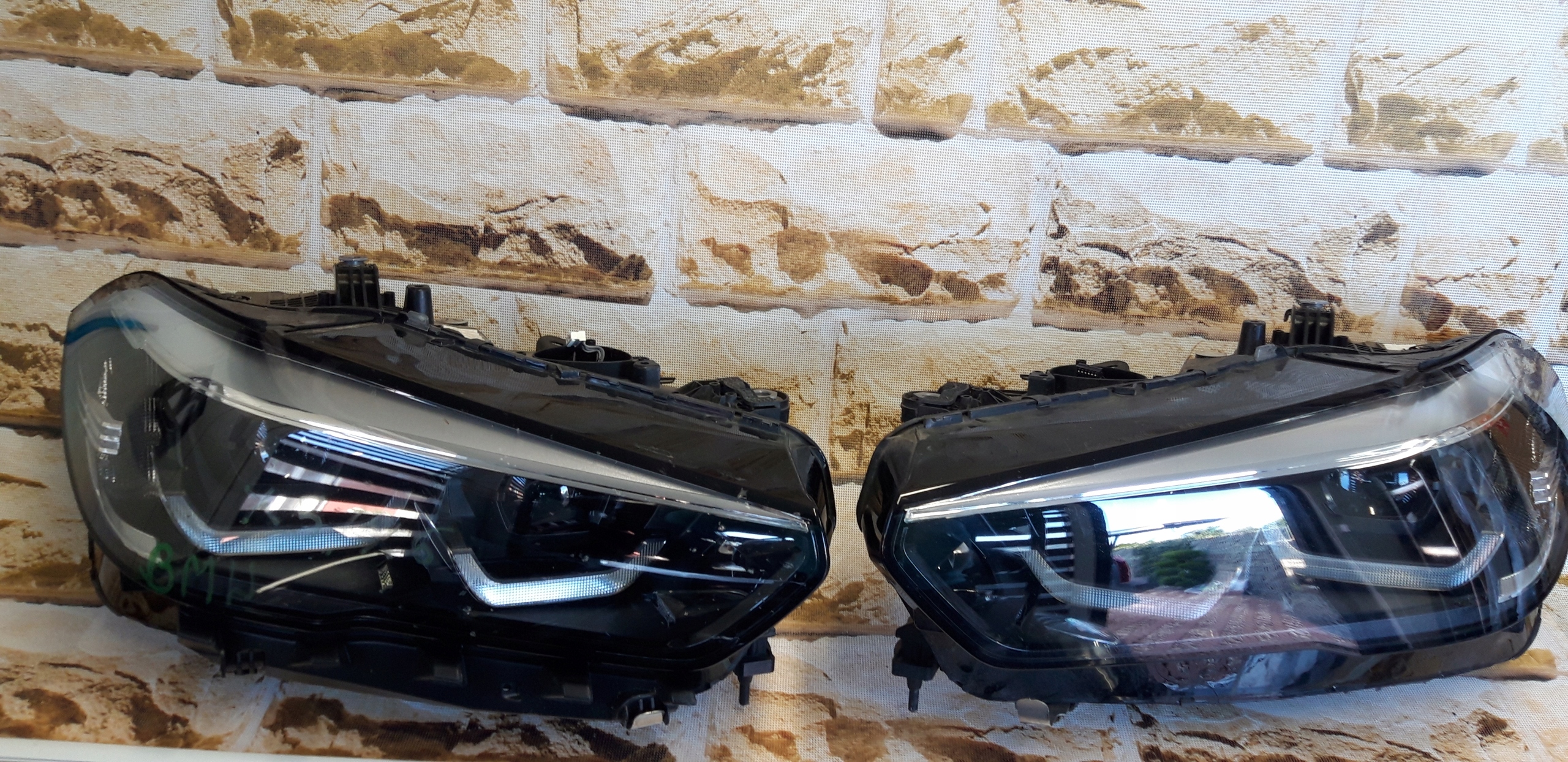 bmw x5 g05 full led adaptive demontaż lampa lew+pr