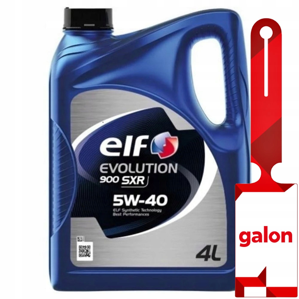 Elf Evolution 900 Sxr 5W40 4L syntetyczny olej silnikowy