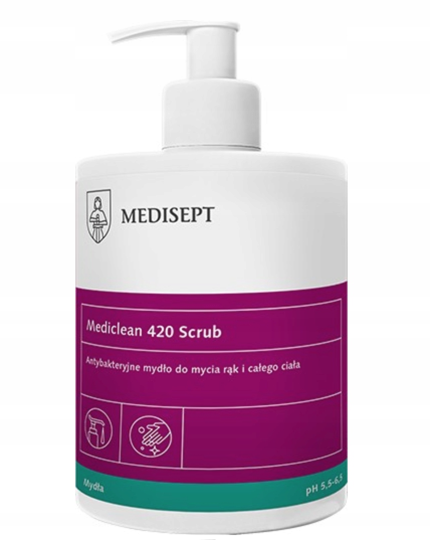 

Mediclean MC 420 Scrub 500ml mydło antybakteryjne