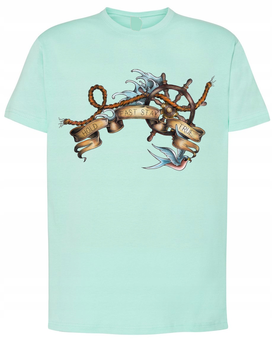

T-Shirt męski Żeglarski Podróżniczy r.M