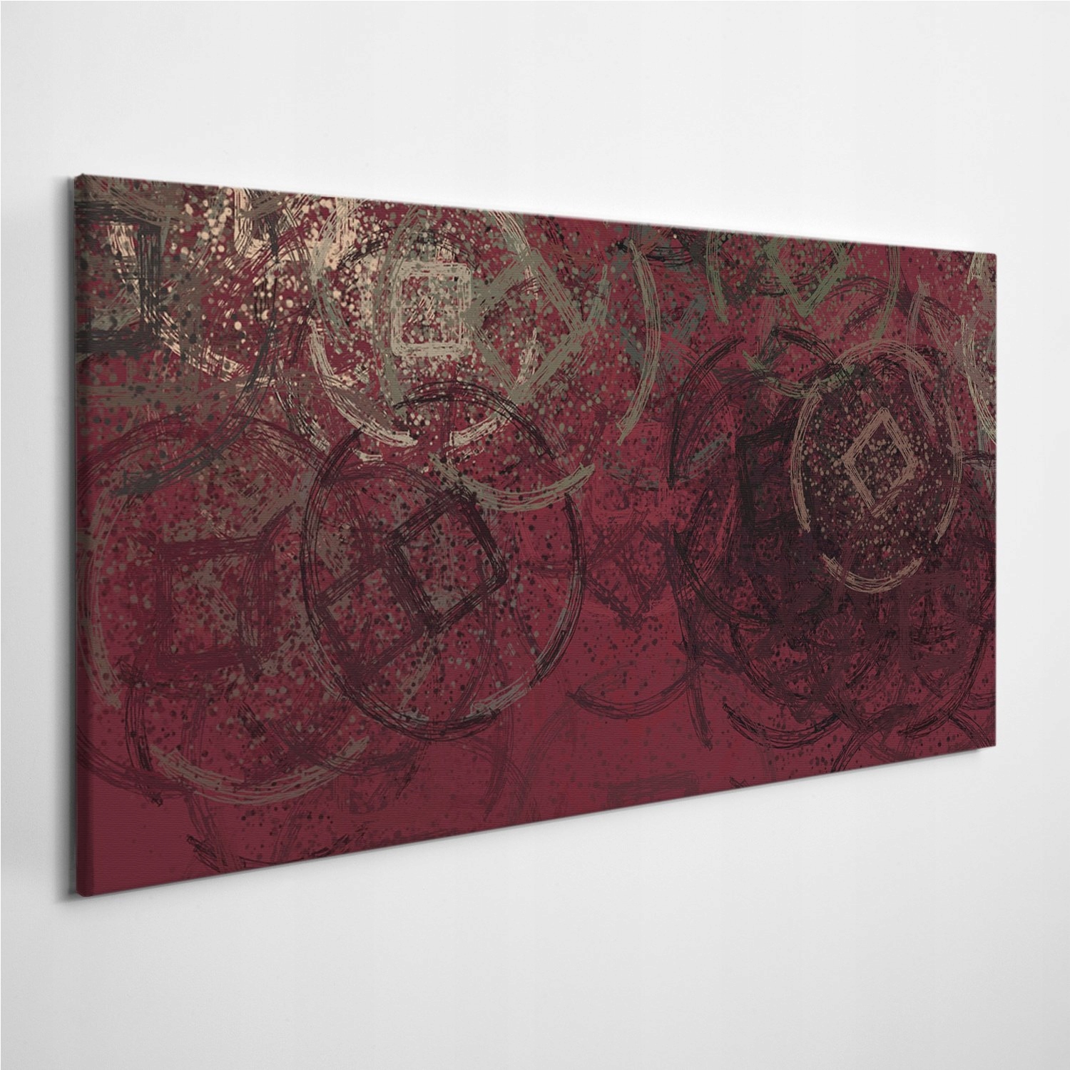 

Zdjęcie na płótnie Art Abstrakcja Monety 100x50 cm