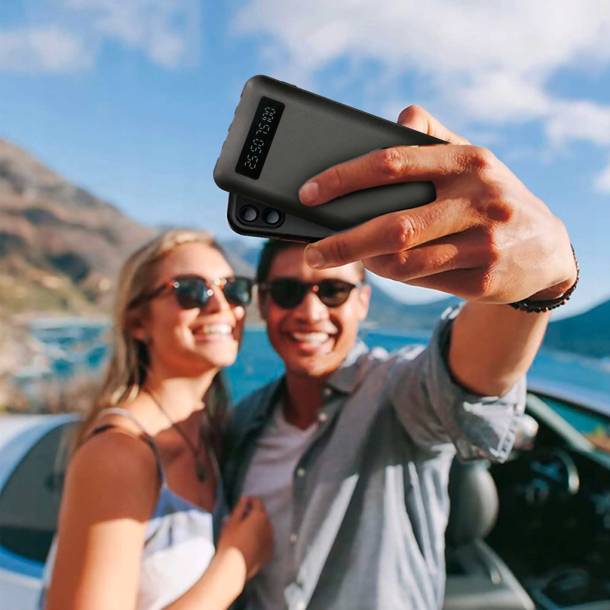 Powerbank 20000 mAh USB-C + KABLE PODSTAWKA Marka Extralink