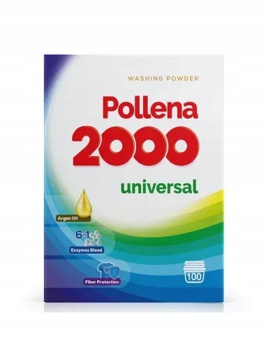 Levně Euduco Kbc Group Pollena 2000 Prací prášek 5,5 kg Univerzální