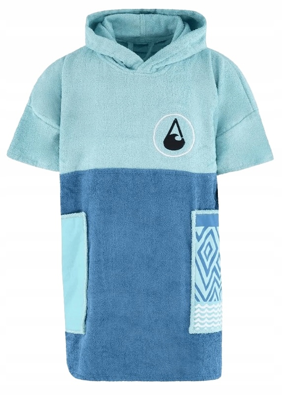 PONCHO BAMBUS BAWEŁNA WAVE HAWAII MAXI