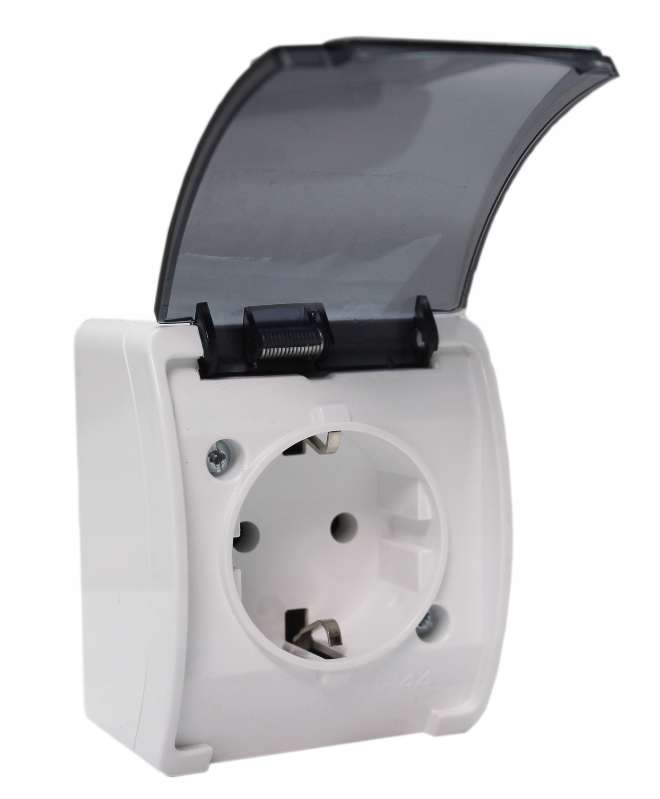 

Gniazdo Hermetyczne Pojedyncze Natynk IP44 Schuko