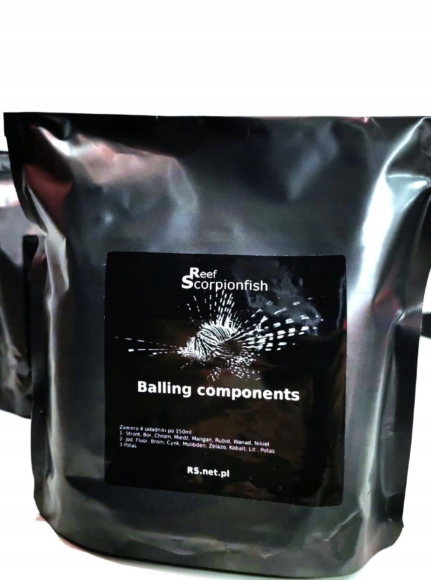 Levně Sada Solí Pro Metodu Ballingu Stopových Prvků Mořského Akvária