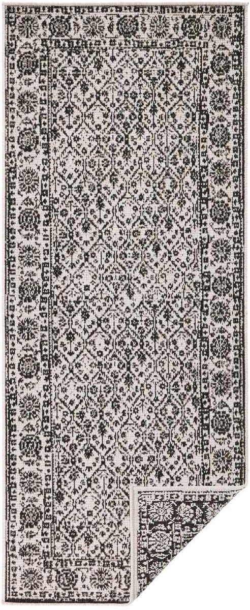 Čierny behúň na predsieňovú terasu 80x250 cm