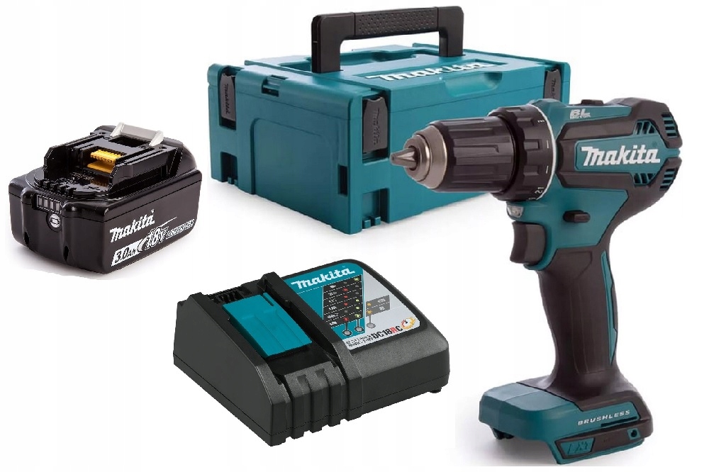 

Makita Wiert.-wkrętarka DDF485RF1J 1x 18V 3.0Ah