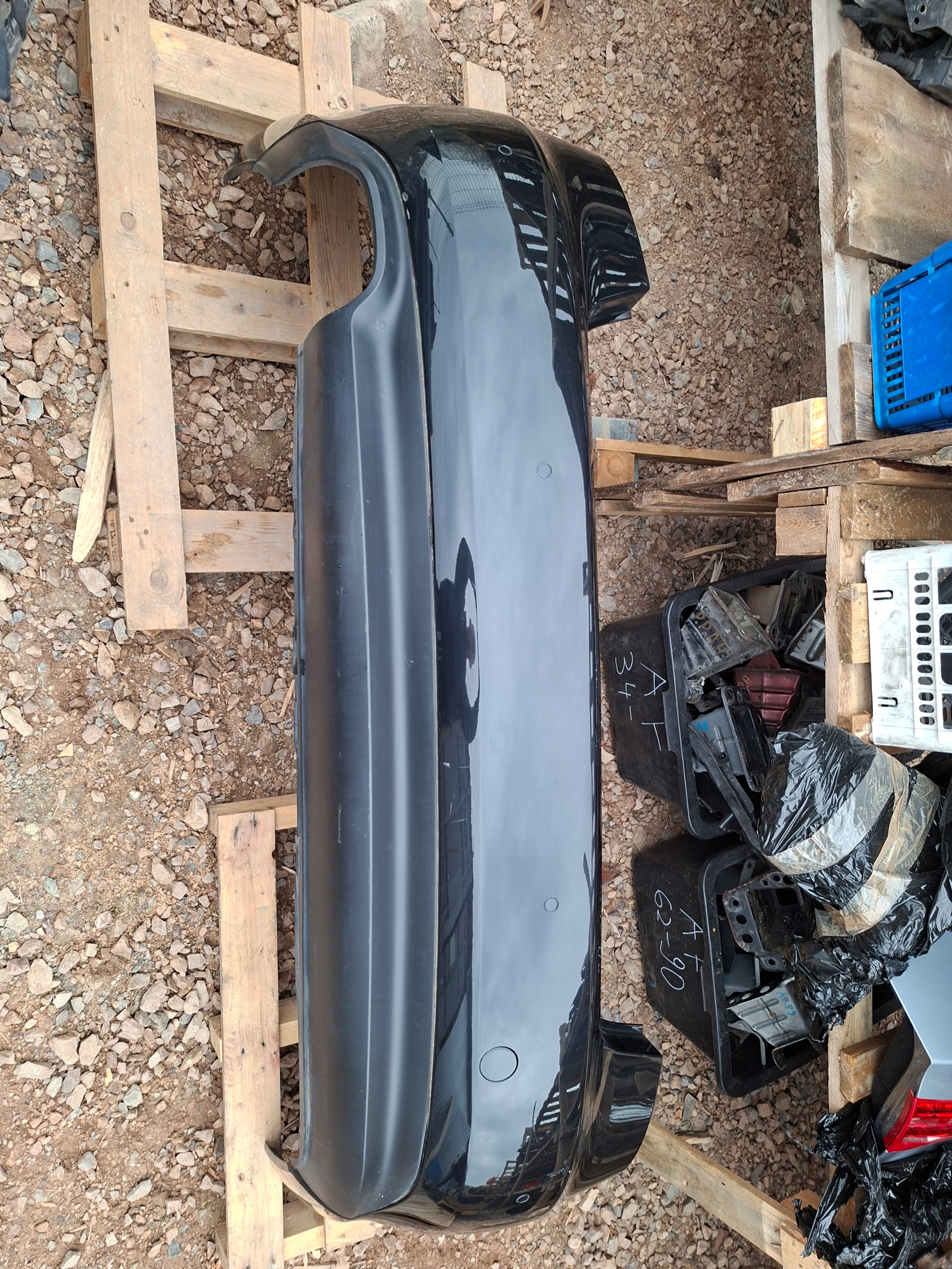 bumper rear part rear audi a5 8t coupe PDC complete