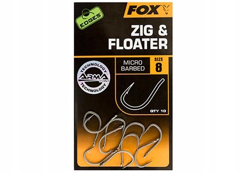 Fox- Haczyk Edges Zig & Floater 6 haki karpiowe