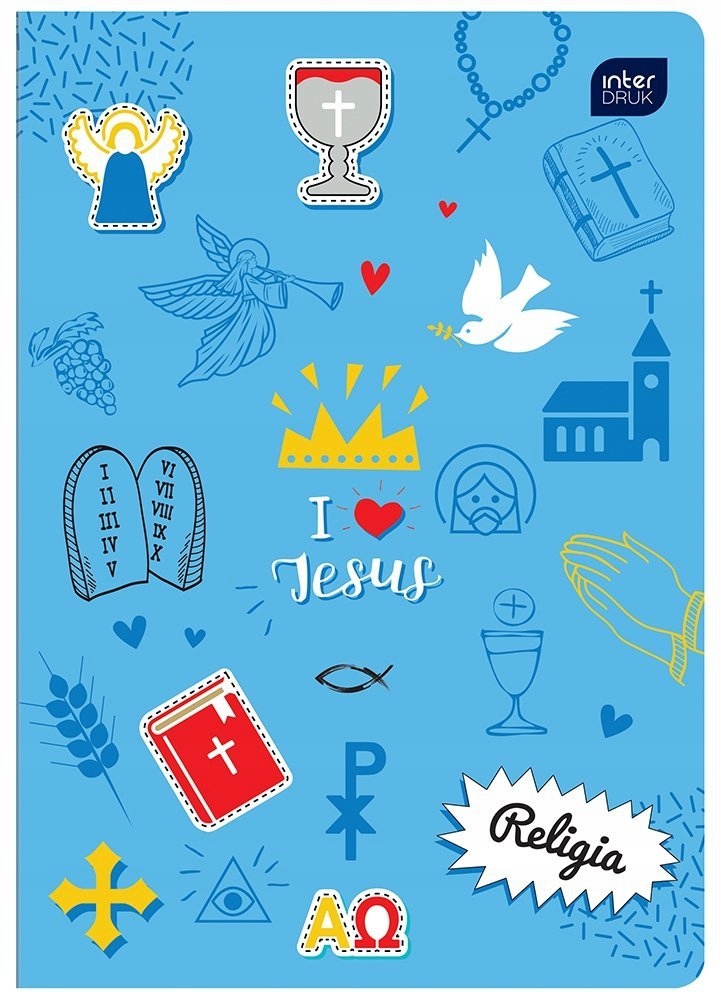 ZESZYT DO RELIGI A5/32 INTERDRUK Marka Interdruk