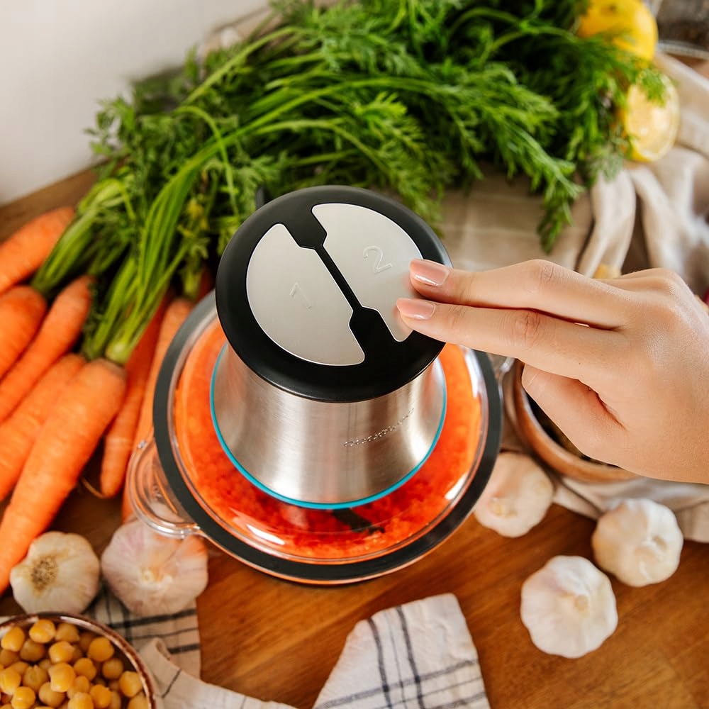 CECOTEC ChopBeat 2000 Vindaloo Chopper, 500W, 4 Blades, 2 Speeds — miniatura 3