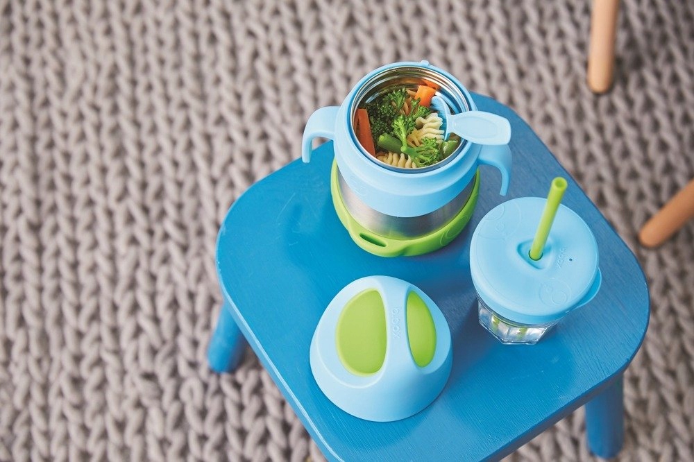 B.box Termos na jedzenie 335 ml ocean breeze Maksymalne utrzymanie zimna do 7 h