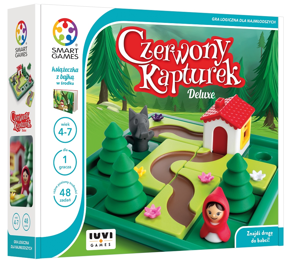 Czerwony Kapturek (pl) Gra Logiczna Planszowa Smart Games