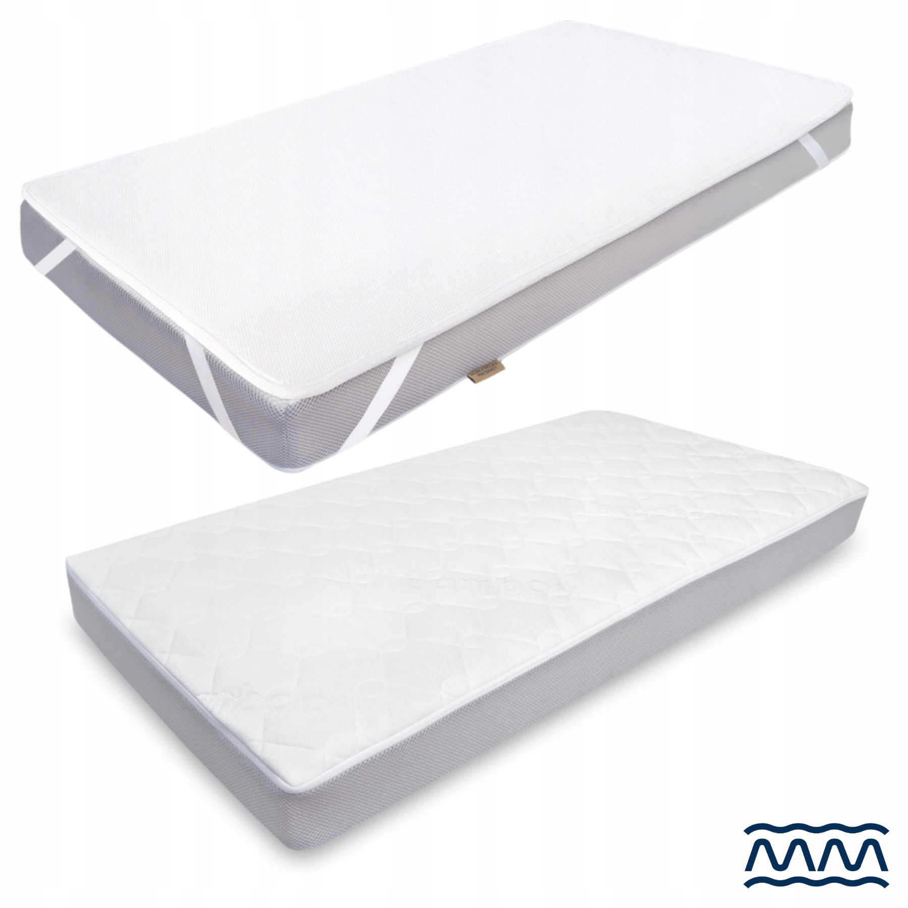 Nieprzemakalny Ochraniacz Podkład Materac 120x60 cm NAKŁADKA PRZEŚCIERADŁO Szerokość produktu 60 cm