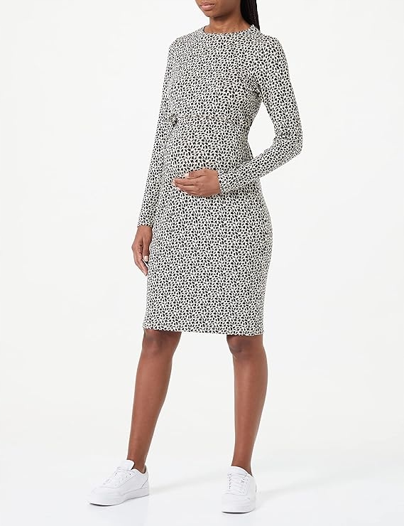 Noppies Šaty S Dlouhým Rukávem A Jemným Vzorem L 6FA