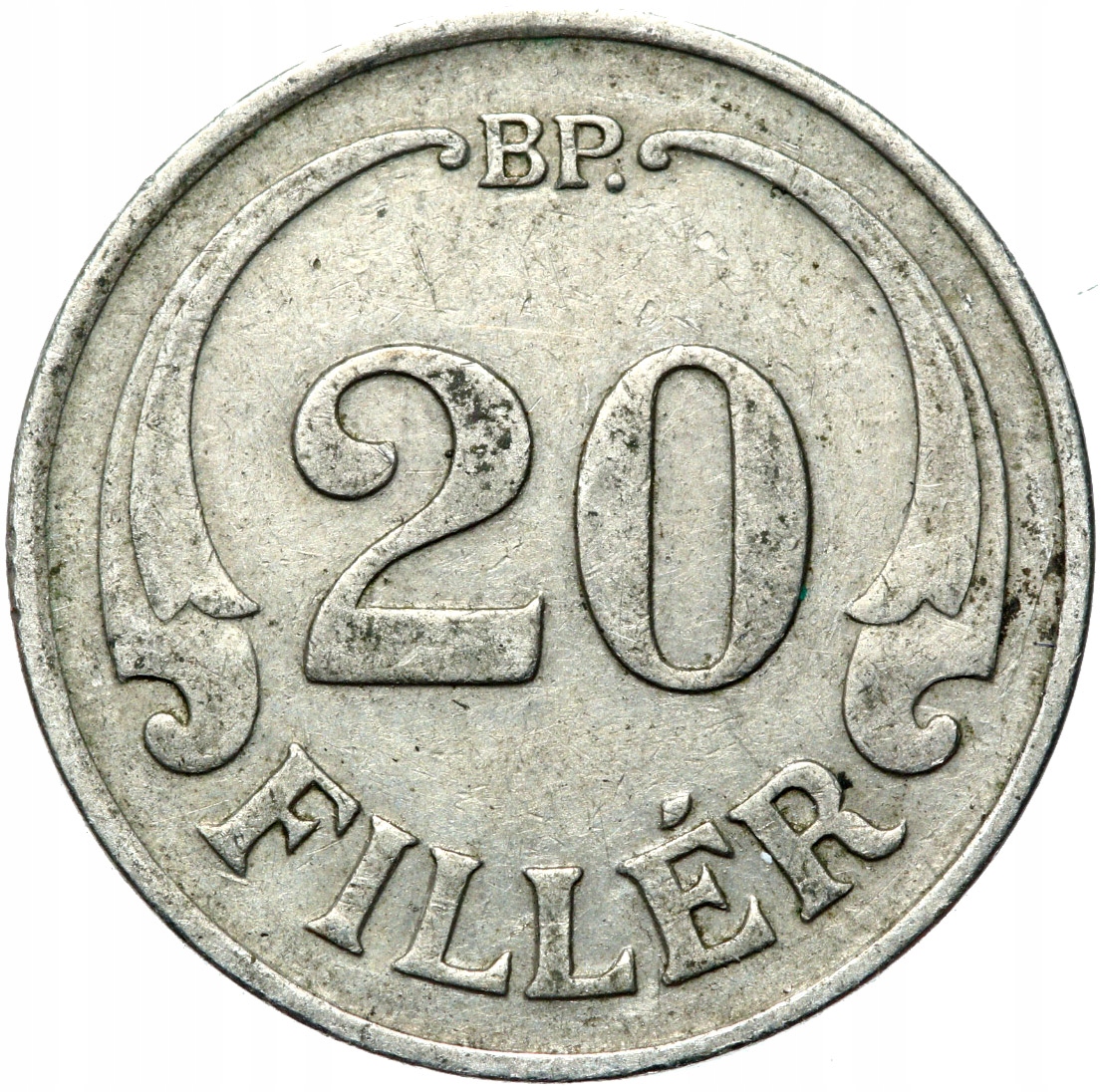 + Węgry - 20 Filler 1927 BP - RZADSZA !