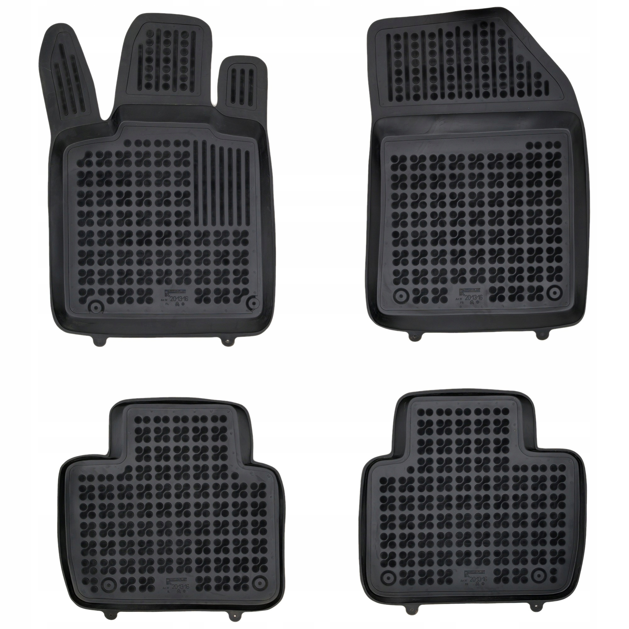 Čierne koberčeky pre Peugeot 508 II od 2018