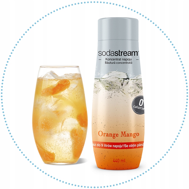Syrop koncentrat SodaStream Orange Mango 440 ml Kod producenta 8718692615717