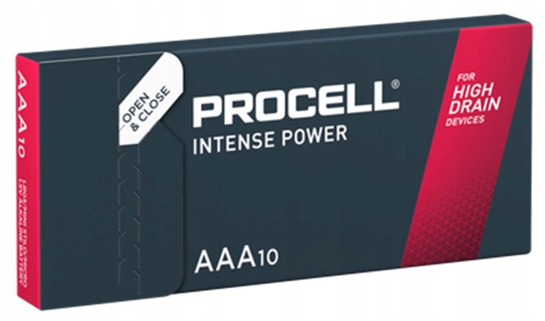 

Bateria alkaliczna Duracell Aaa (R3) 10 szt.