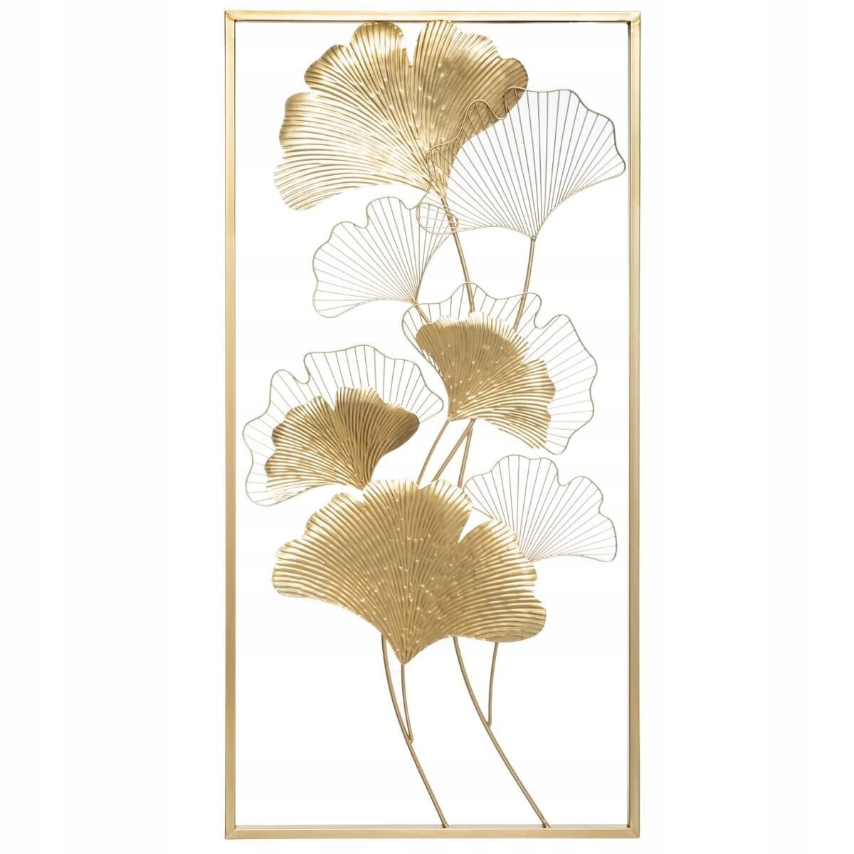 

Ozdoba ścienna figurka 50x100 Glamour złota ramka