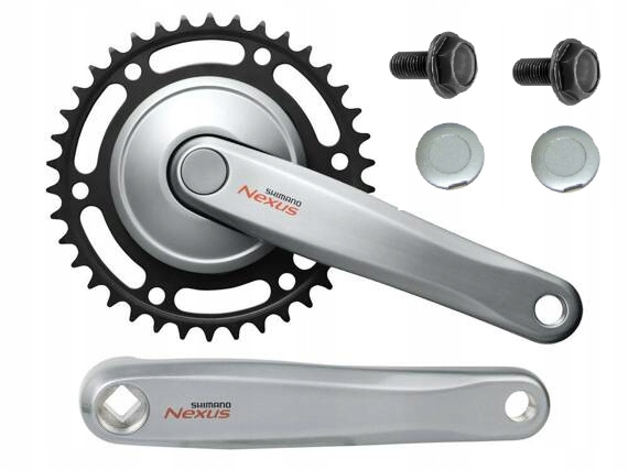 Mechanizm Korbowy Shimano Nexus FC-C6000 1-rzędowy 38T 170 mm