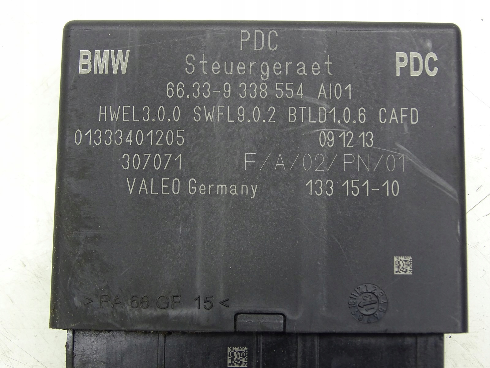 module unité de commande électronique uce capteurs stationnement PDC BMW I3 L01 9338554
