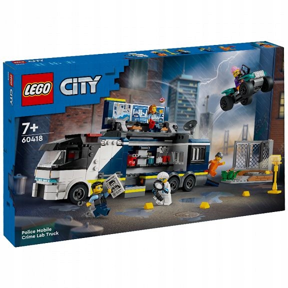 Lego City Policejní kamion z laboratoře 60418