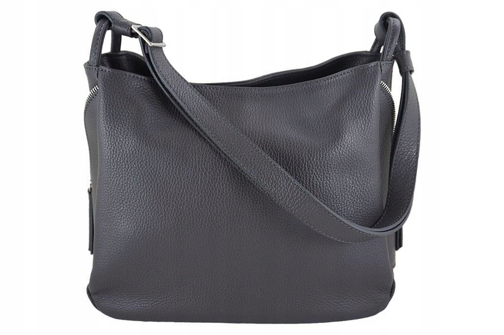 Barberini's - torebki worki skórzane - Czarna Liczba kieszeni 5