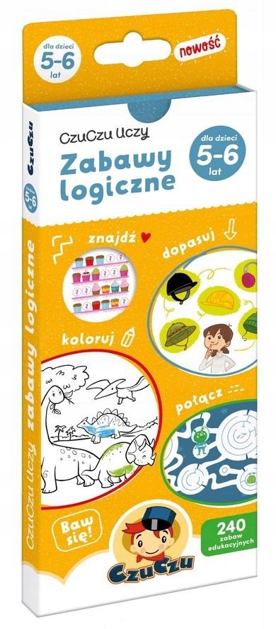

Czuczu Uczy Zabawy Logiczne Dla Dzieci Od 5-6 La..