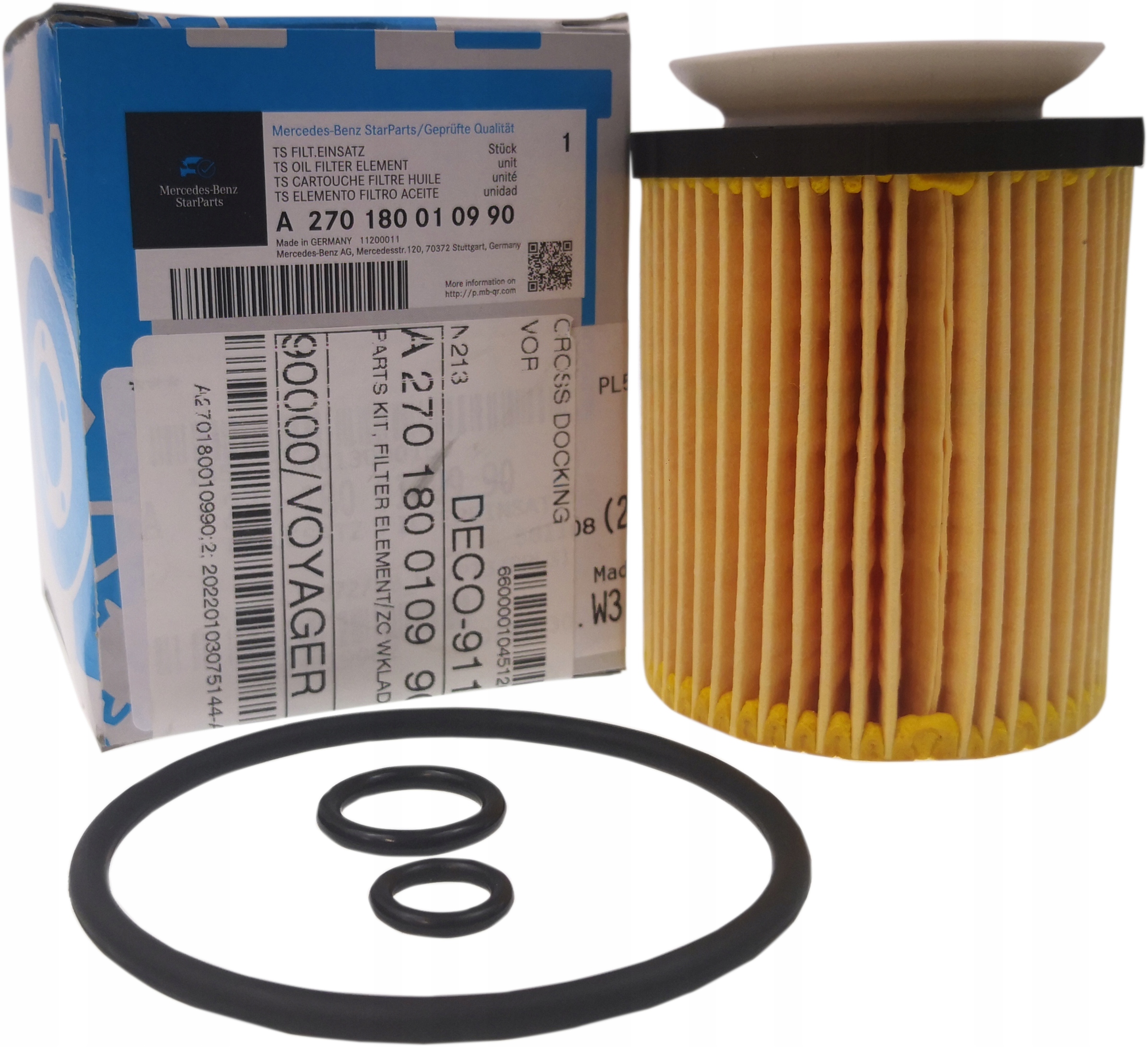 

Filtr Oleju Mercedes A Klasa 180 200 220 Benzyna