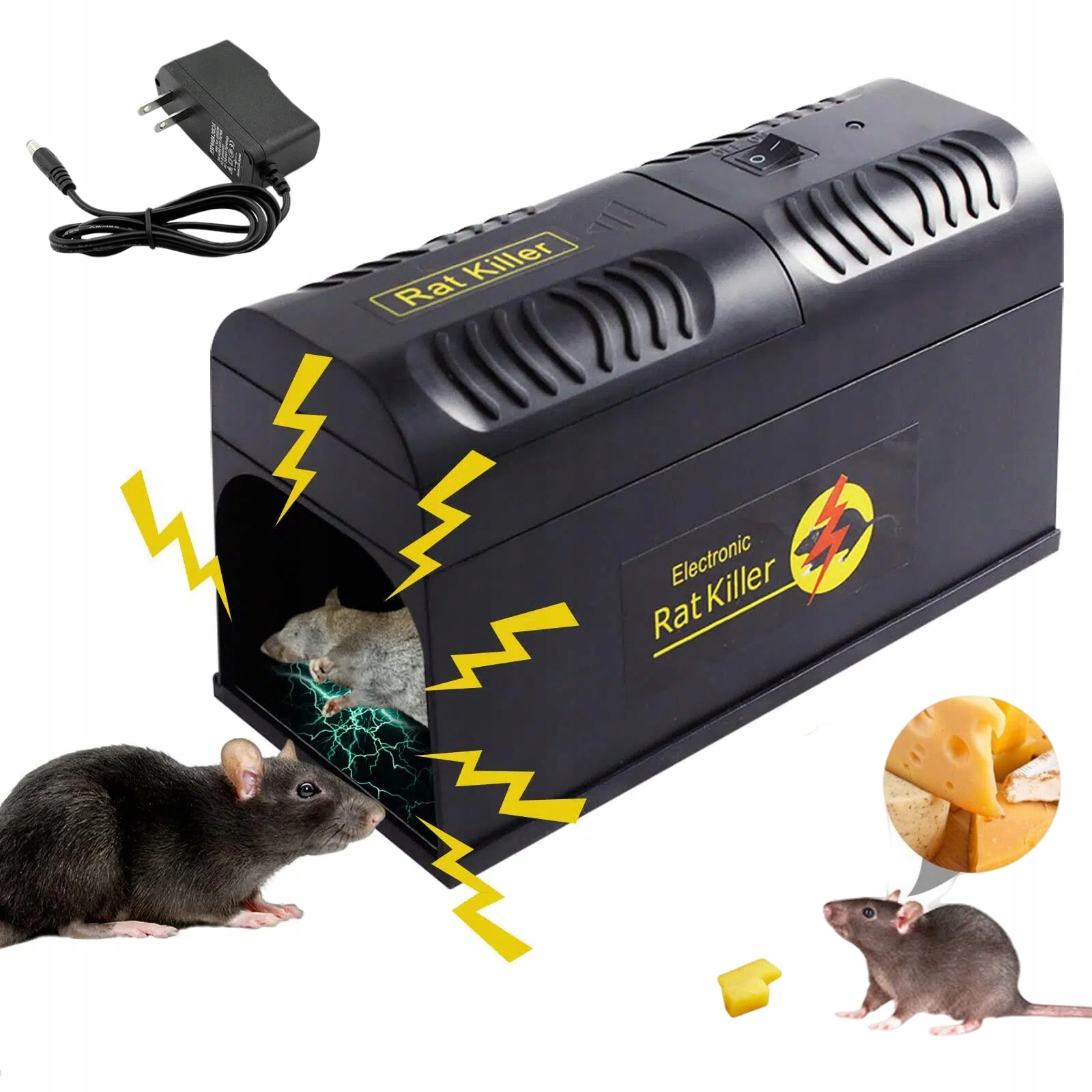 Elektrická Past Past Na Myši S Klecí A Ochranou Nová