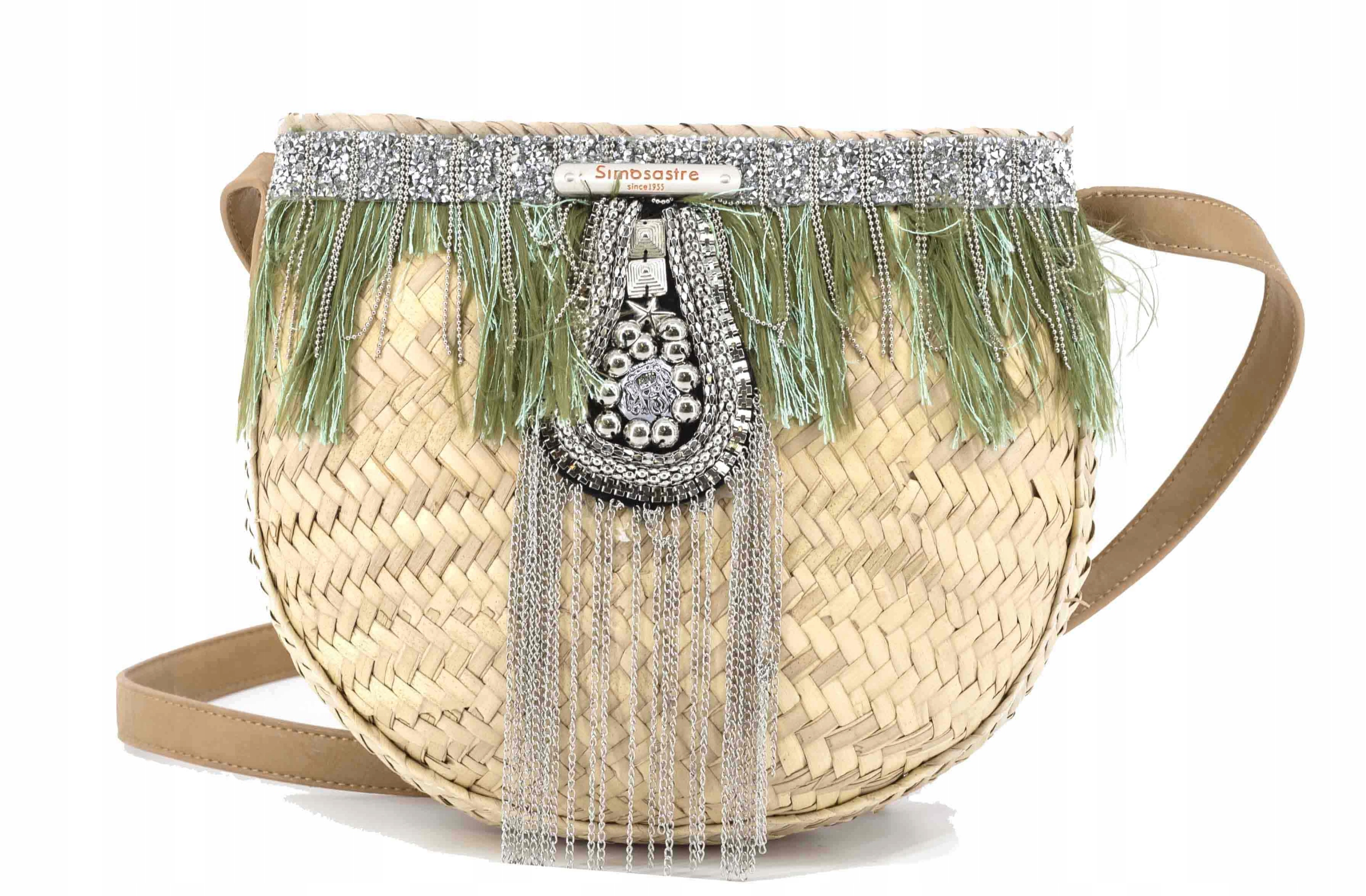 Listonoszka, torebka, ozdobna na plażę Simó Sastre Model SS22/BX9225/LI