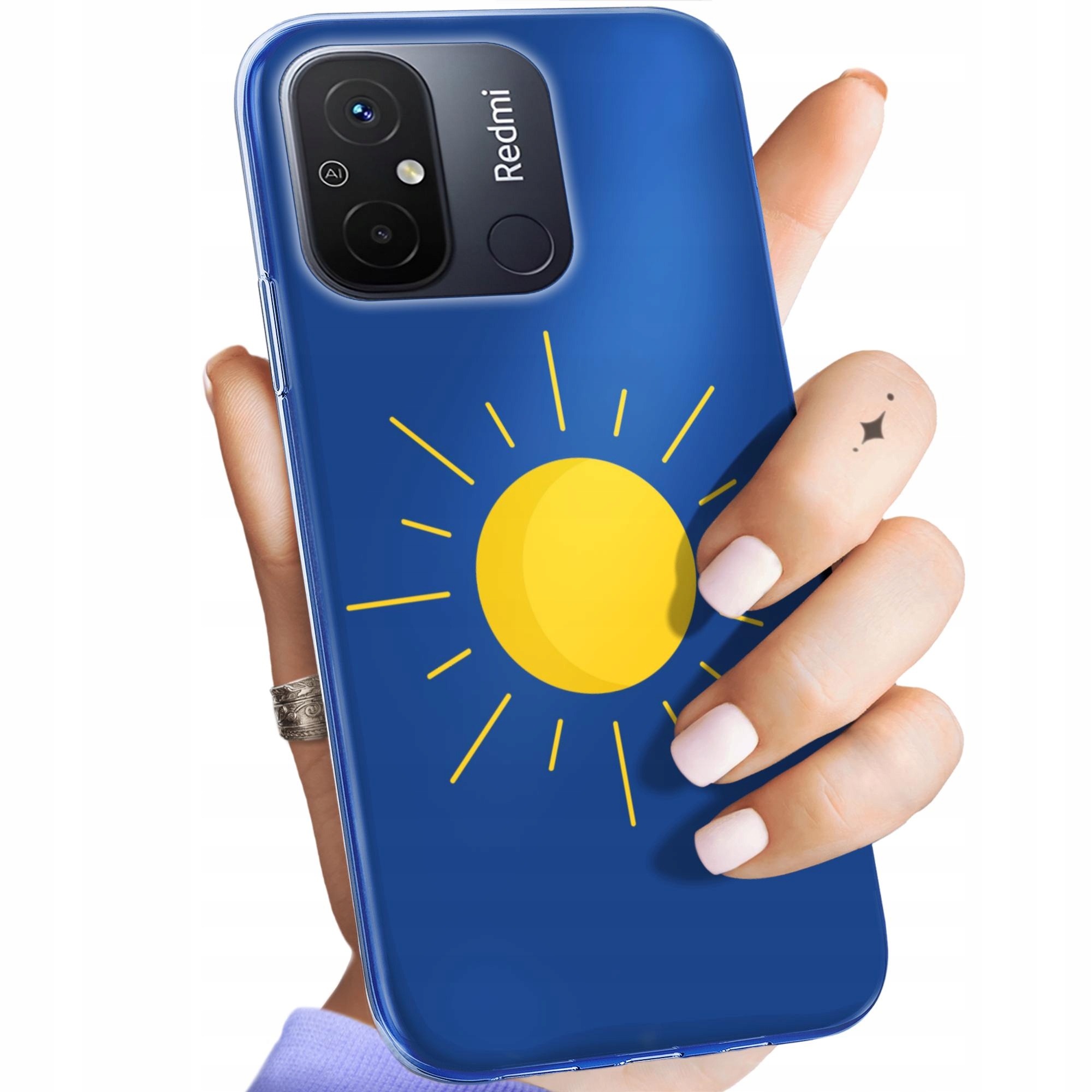 Etui Do Xiaomi Redmi 12C Słońce Planety Sun Obudowa Pokrowiec Case