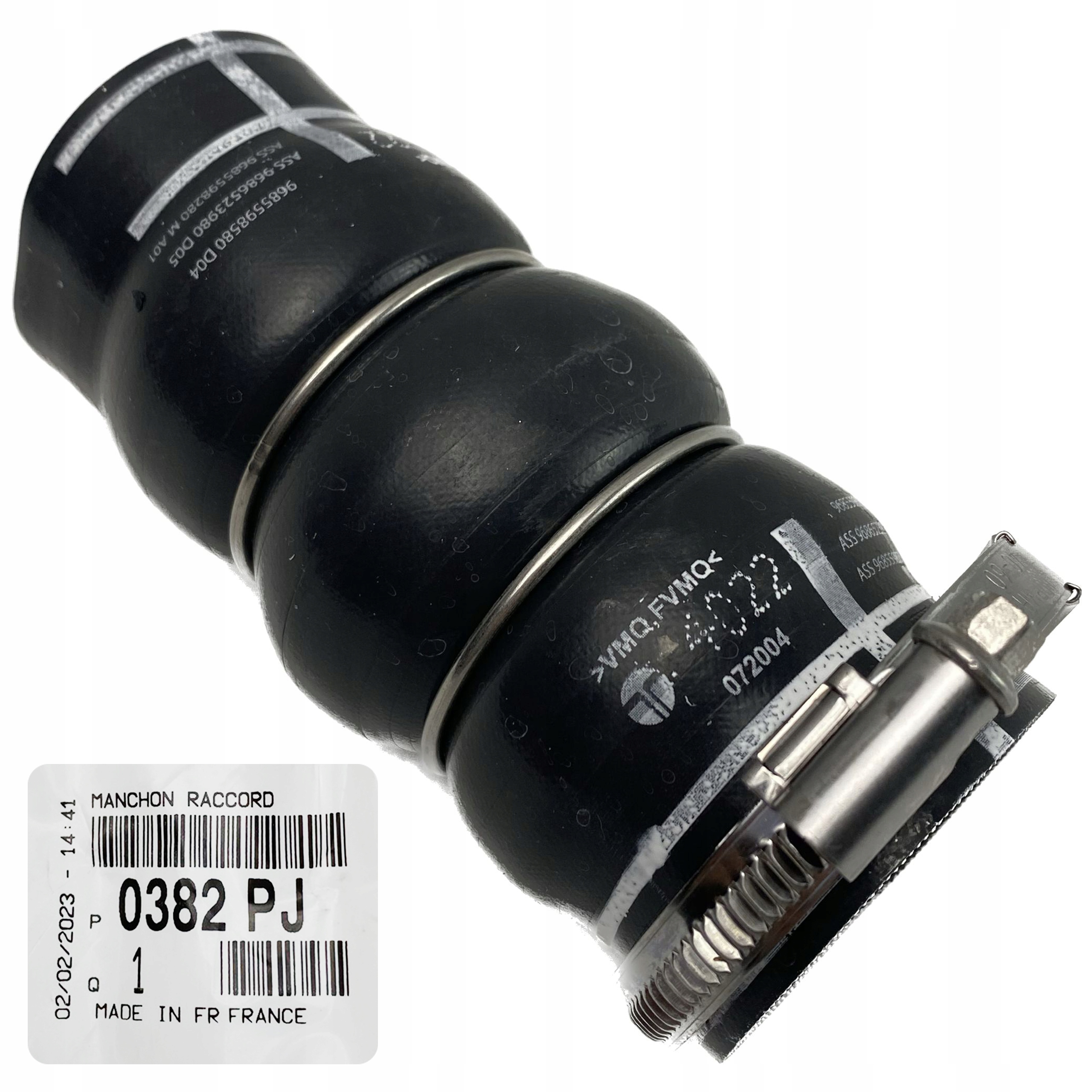 WĄŻ RURA TURBO INTERCOOLERA CITROEN 1.6HDI 0382PJ