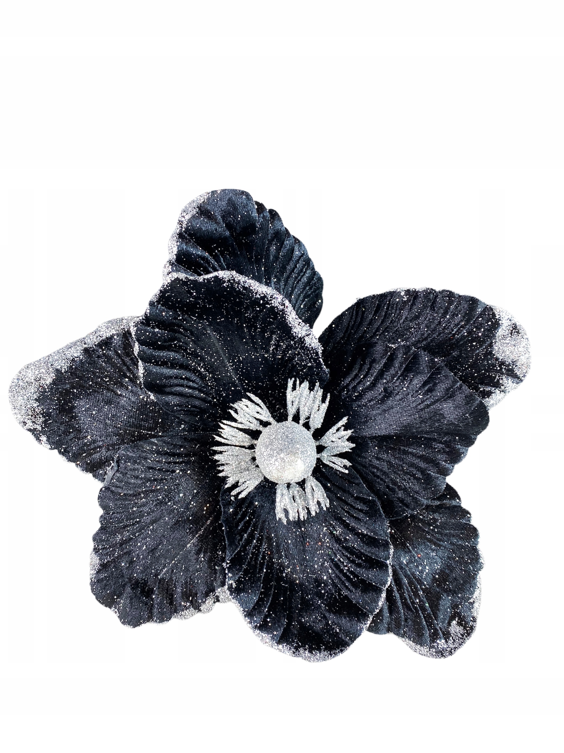 

Gwiazda Magnolia Kwiat Na Choinkę Stroik Czarna