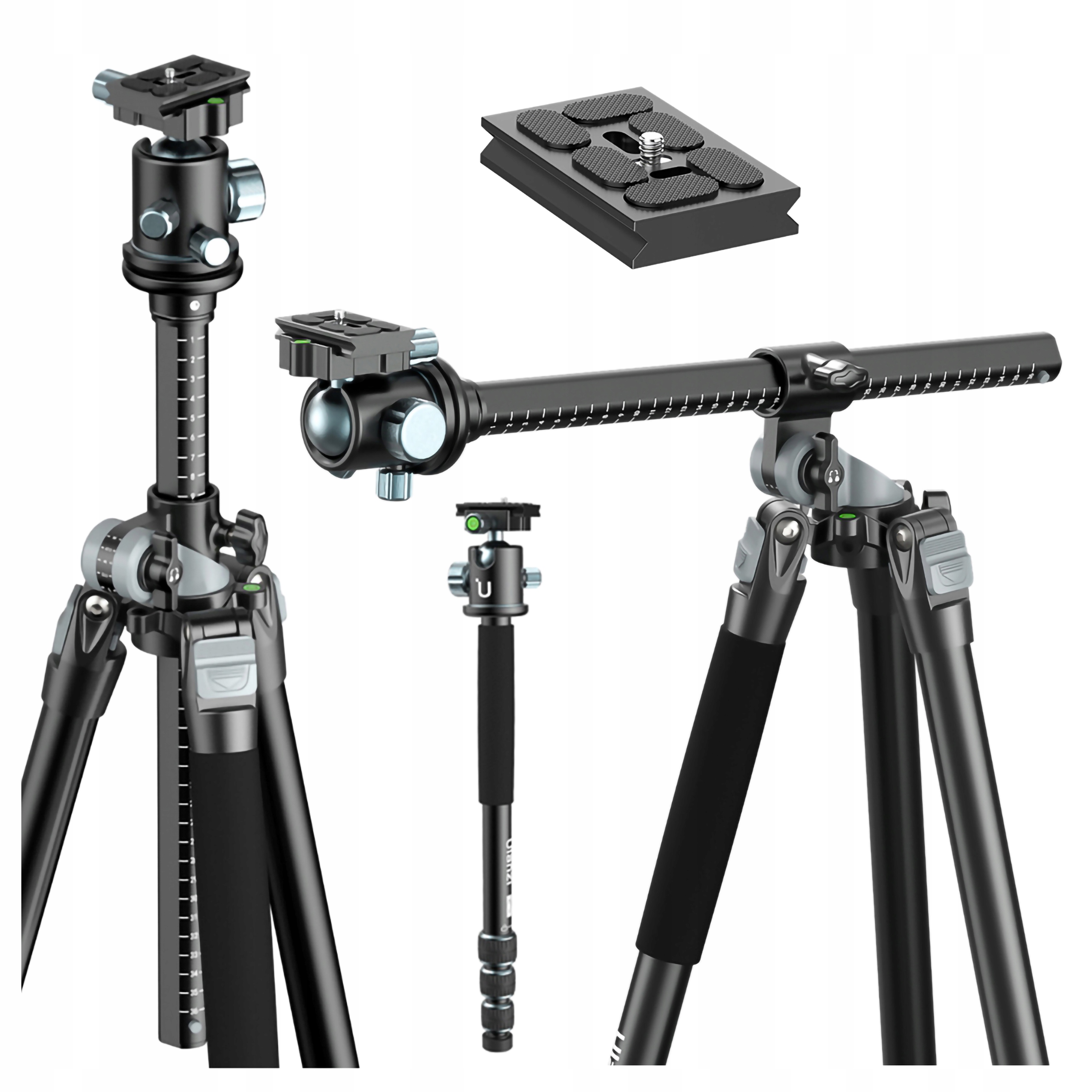 Fotografický stativ s kulovou hlavou 176 cm, hliníkový monopod Ulanzi MT-59