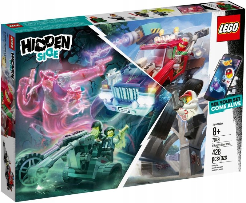 Lego 70421 Hidden Kaskadérské Auto El Fuego